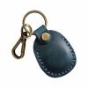 Begot Genuine Leather Keychain, Protective Keychain with Key Rings, Compact AccessoriesBlue view 1