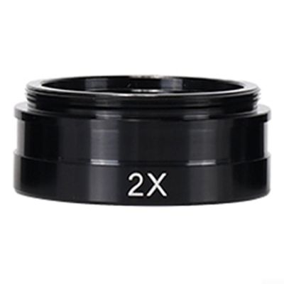 Auxiliary Stereo Microscope Objective Lens, 0.3X/0.5X/0.7X/2.0X Magnification Options, 42mm Mounting Thread(2X)