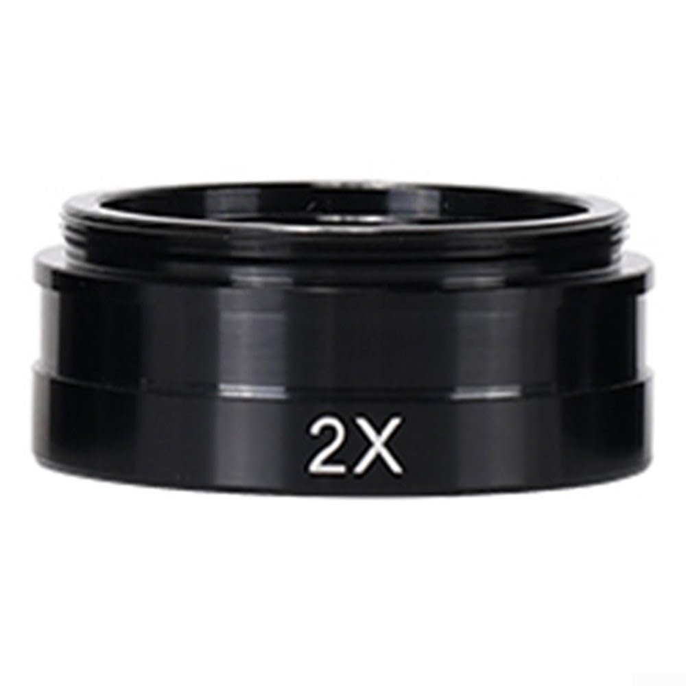 Auxiliary Stereo Microscope Objective Lens, 0.3X/0.5X/0.7X/2.0X Magnification Options, 42mm Mounting Thread(2X)