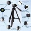 74 Inch Lightweight Camera Tripod Stand with Quick Release Plate for DSLR and Video Cameras view 3