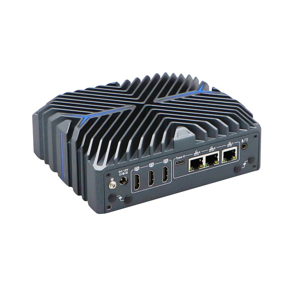 Micro Firewall Appliance, Mini PC,OPNsense, VPN, Router PC, Intel Ultra 5 125U, RX20, 3 x 2.5GbE I226-V, 3 x HDMI, Type-C, AI Boost NPU, 8G RAM, 256G SSD