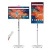 KVKID 32" Smart Portable TV on Wheels, 1080P FHD Android 13 OS Mobile TV view 1