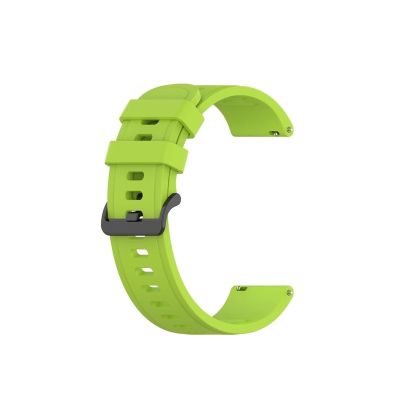 22MM Sports Silicone Watch Strap Compatible with Vibe 7 Pro Stratos 2 3 Btalk 2 Band Smartwatch Belt Compatible with Swim GPS Bracelets(Green)