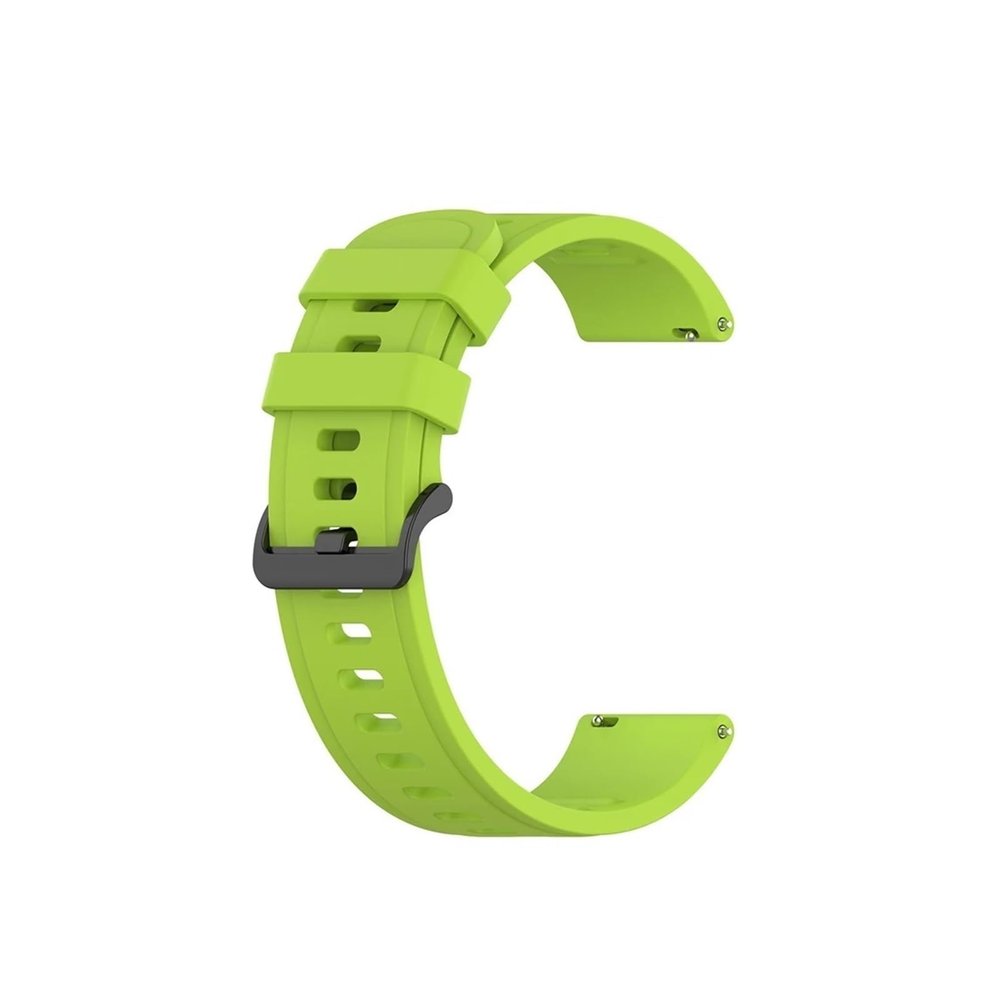 22MM Sports Silicone Watch Strap Compatible with Vibe 7 Pro Stratos 2 3 Btalk 2 Band Smartwatch Belt Compatible with Swim GPS Bracelets(Green)