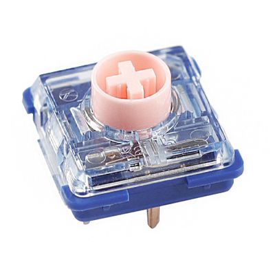 YMDK Kailh Deep Sea Low Profile Pink Island Choc V2 Silent Switches 1353 RGB MINI Linear Custom DIY Switch for Mechanical Keyboard Laptop
