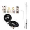 Keenso NL-770R Dual Band VHFUHF 144/430MHz 3.0/5.5 DBi Antenna Kit for BaoFengWouXun, Fine Workmanship Magnetic Base Antenna, 2 Included view 2