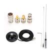 Keenso NL-770R Dual Band VHFUHF 144/430MHz 3.0/5.5 DBi Antenna Kit for BaoFengWouXun, Fine Workmanship Magnetic Base Antenna, 2 Included view 4