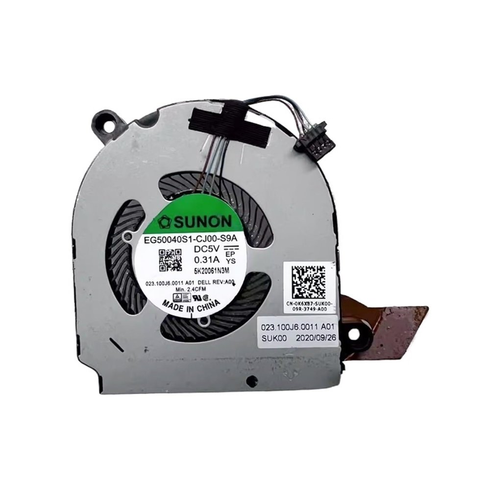 0K6X87 for Latitude 5310 Laptop CPU Cooling Fan Cooler Fan EG50040S1-CJ00-S9A K6X87 CN-0K6X87