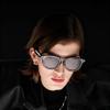 AI Smart Glasses, Titanium Frame, 32GB Storage, Voice Control, 4K Video Recording, Bluetooth Compatible with Android iOS, 39g Lightweight view 3