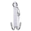 Keenso Long Lived Drift Hook for Underwater Photography, Solid Stainless Steel Material, Black and White Colar, 14 Cm Hook Size (White) view 2