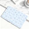 AdorableWhimsy for Kindle Paperwhite 12th Generation Case 7 Inch 2024 Release Cute Blue Seashell Starfish Design Folio Cover with Stand & Hand Strap PU Leather Protective Case Auto Sleep/Wake for KPW6 view 2