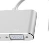 Drfeify Type C to HD Multimedia Interface VGA Adapter 4K 30Hz Plug and Play Converter for OfficeHome Entertainment Sturdy Aluminum Alloy (Silver) view 3