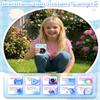 Instant Print Camera for Kids, 1080P Instant Digital Print Cameras for Toddler, Portable Toy for 4 5 6 7 8 9 10 Year Old Girl, Christmas Birthday Gifts for Girls Boys with SD Card Blue view 2