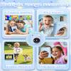 Instant Print Camera for Kids, 1080P Instant Digital Print Cameras for Toddler, Portable Toy for 4 5 6 7 8 9 10 Year Old Girl, Christmas Birthday Gifts for Girls Boys with SD Card Blue view 3