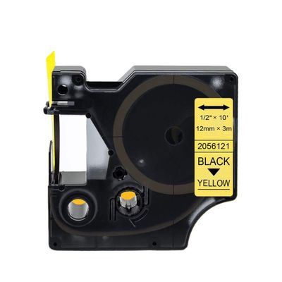 6 9 12mm 45013 40913 43613 Label D1 Tape 4X 45010 45016 45018 Labels Compatible with Printer Supplies LabelManager 160 280 Labeling Machine for Part Number 45013 40913 43613(Yellow Glitter)