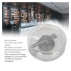 3D Hologram Fan, 48 LEDs WiFi APP Remote Control Built In Speaker Holographic Advertising Display With Memory Card For Halloween,Christmas view 2