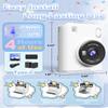 Instant Print Camera for Kids, 1080P Instant Digital Print Cameras for Toddler, Portable Toy for 4 5 6 7 8 9 10 Year Old Girl, Christmas Birthday Gifts for Girls Boys with SD Card White view 4