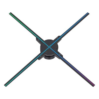 52cm 3D Advertising Hologram Fan, LED Holographic Machine, Video Projector, WiFi APP Remote Control For Shopping Mall For Halloween,Christmas