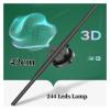 3D Hologram Fan, WiFi Holographic Projector, Advertising Display Light for Stores Bars Party For Halloween,Christmas view 2