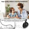CNSZSLZ USB C Headphones Bulk 20 Pack for Classroom School Kids,USB Type C Headphones Class Set Compatible with Pad Smartphones Black (B) view 4