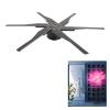 60cm 3D Holographic LED Fan, Hologram , 4000x960 Resolution 6 Blades 960 Light Beads 23.6inch AdvertisingFan Projector For Halloween,Christmas view 3