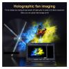3D Advertising Hologram Fan, 2K HD Naked Eye Machine, Holographic Video Projector With 678pcs LED Light Beads For Halloween,Christmas view 4