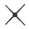 3D Hologram Fan, Led Projector, 2000*1444 Resolution 722 LED Beads, Holographic Advertising Player For Halloween,Christmas(50cm) view 1