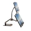 SNGXRFHD Monitor stand, desktop stand for 12-17.3-inch monitors, expandable base, vertical screen folding(2 arm) view 1