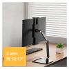 SNGXRFHD Monitor stand, desktop stand for 12-17.3-inch monitors, expandable base, vertical screen folding(2 arm) view 2