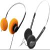 2Pcs Retro Over-Ear Headphone,Vintage Feelings Underwire Headphones,Hi-Fi Stereo Earphone Headset,Retro Lightweight Earphones,Headphone,for Most Mobile Phones Playback Pevices (OrangeBlack) view 1