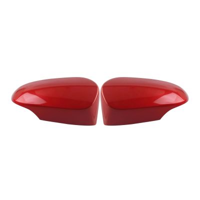 1 Pair Car Left & Right Side Rearview Mirror Cap Cover Compatible for Toyota for Corolla 2014 2015 2016 2017 2018 Red
