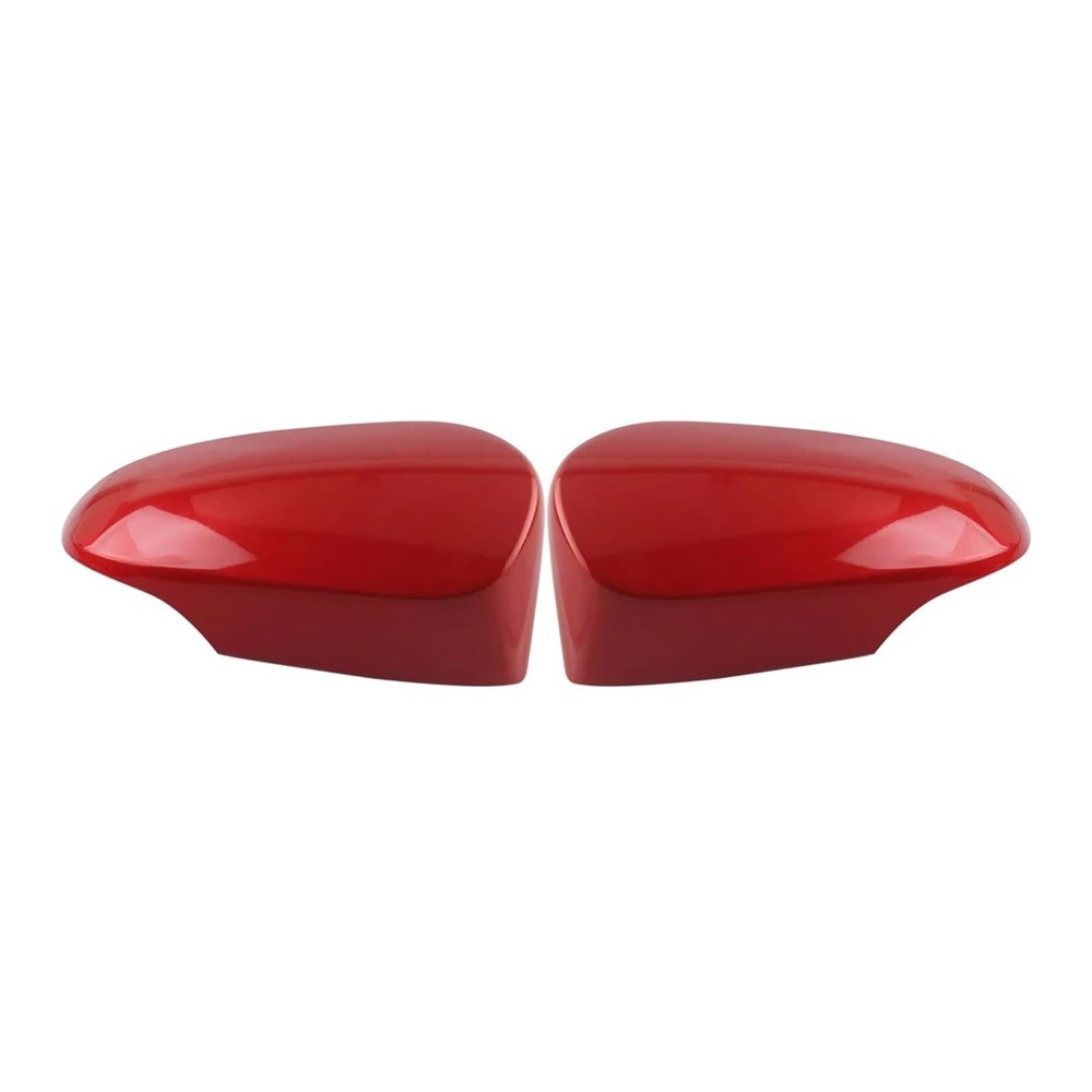 1 Pair Car Left & Right Side Rearview Mirror Cap Cover Compatible for Toyota for Corolla 2014 2015 2016 2017 2018 Red