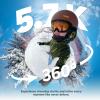 AKASO 360 Action Camera - 5.7K 360 Video with 1/2" 48MP Sensors, 72MP 360 Photo, 360-SuperSmooth, Invisible Selfie Stick, 360 Horizon Lock, AI Tracking Snow Adventure Combo with 256GB MicroSD Card view 2