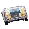 Yctze 24V 100A Car Audio Digital Breaker Holder with LCD Display | Compact Distribution Block for Power Amplifiers | Effective Circuit Protection view 2