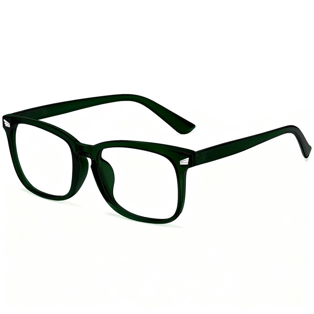 WINTOO Blue Light Glasses for Woman Men | 99% Blue Light Blocking Glasses | Computer Glassess | Gaming | TV Phone Screen Reader Square Frame | Anti Eyestrain & UV Glare,1 Pack