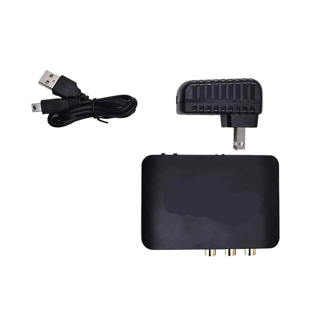 LINGQE HDMI to SVideo Converter to AV S-Video Vdieo Adapter Support 1080P/ 720P Compatible P>S#3 for DVD HD TV STB(EU Plug)