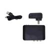LINGQE HDMI to SVideo Converter to AV S-Video Vdieo Adapter Support 1080P/ 720P Compatible P>S#3 for DVD HD TV STB(EU Plug) view 1