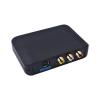 LINGQE HDMI to SVideo Converter to AV S-Video Vdieo Adapter Support 1080P/ 720P Compatible P>S#3 for DVD HD TV STB(EU Plug) view 2