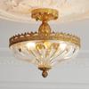 TBJEN French Retro Copper Ceiling lamp Simple Classical European Villa Bedroom Study Porch Hall Lighting view 2