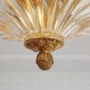 TBJEN French Retro Copper Ceiling lamp Simple Classical European Villa Bedroom Study Porch Hall Lighting view 4