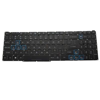 RGB Backlit Keyboard for ACER Nitro 5 AN517-41-R66T NH.QAREK.007 United Kingdom UK/GB Black Colourful Backlit New Compatible Laptop