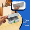 ANGESHA Professional Spring Press Memory Card Holder Organization Card Secure Storage Case for Camera Photographers view 4