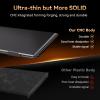 15.3" Laptop Screen Extender, Ultra-thin Portable Monitor FHD 1080P IPS, Dual Screen Extra Travel Monitor for Laptops 13-17" with USB-C/HDMI Port, Plug & Play for Windows/Mac/Android/Switch/PS view 4