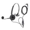 Keenso H6002.5VA Office Headset with Inline Controls for Telecom Marketing and Sales, Lightweight Business Headset with Mic and Flexible Metal Mic Boom, Black view 2