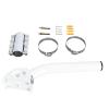 Keenso Outdoor Antenna Pole Mount J Bracket for V2, 160 Adjustable, Reliable Performance,White Stainless Steel Material view 4