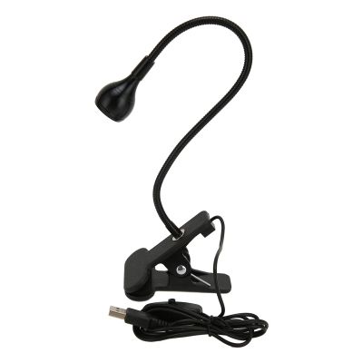 Keenso LED Lamp Flexible Gooseneck USB Reading Light for Camping, Eye Protection, Warm Lighting for Work or Sleep