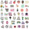 100PCS Girl's Black and White Stickers,Cool Travel Stickers,Waterproof Vinyl Stickers for Water Bottles,Laptop,Luggage,Teens Adults,Keyboards,Backpacks,Skateboards,Luggage,Water Bottles,Scrapbooks view 3