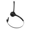 Keenso HD Telephone Headset Single Ear Wireless Business Headphone with Adjustable Mic for Customer Service Handsfree Call Center Black view 2