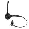 Keenso HD Telephone Headset Single Ear Wireless Business Headphone with Adjustable Mic for Customer Service Handsfree Call Center Black view 3