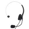 Keenso Home Telephone Earphone Crystal Connector Headset with Flexible Cable for Home Use Office Workers - Black view 2